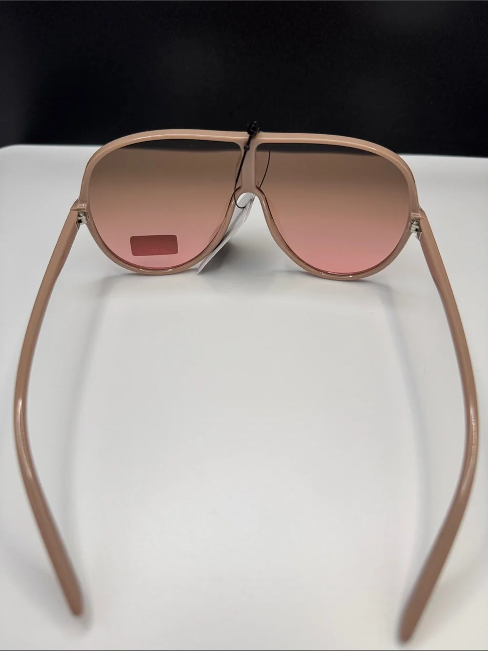 Pink Gradient Shield Sunglasses (8-0) UV 400